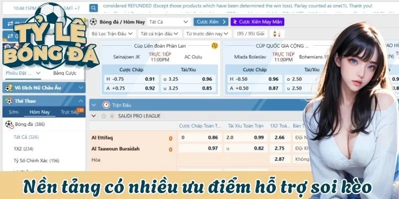 Soi Kèo Nhà Cái Oxbet - Xem Chuẩn, Dự Đoán Nhận Thưởng Lớn 2 Nền tảng có nhiều ưu điểm hỗ trợ soi kèo